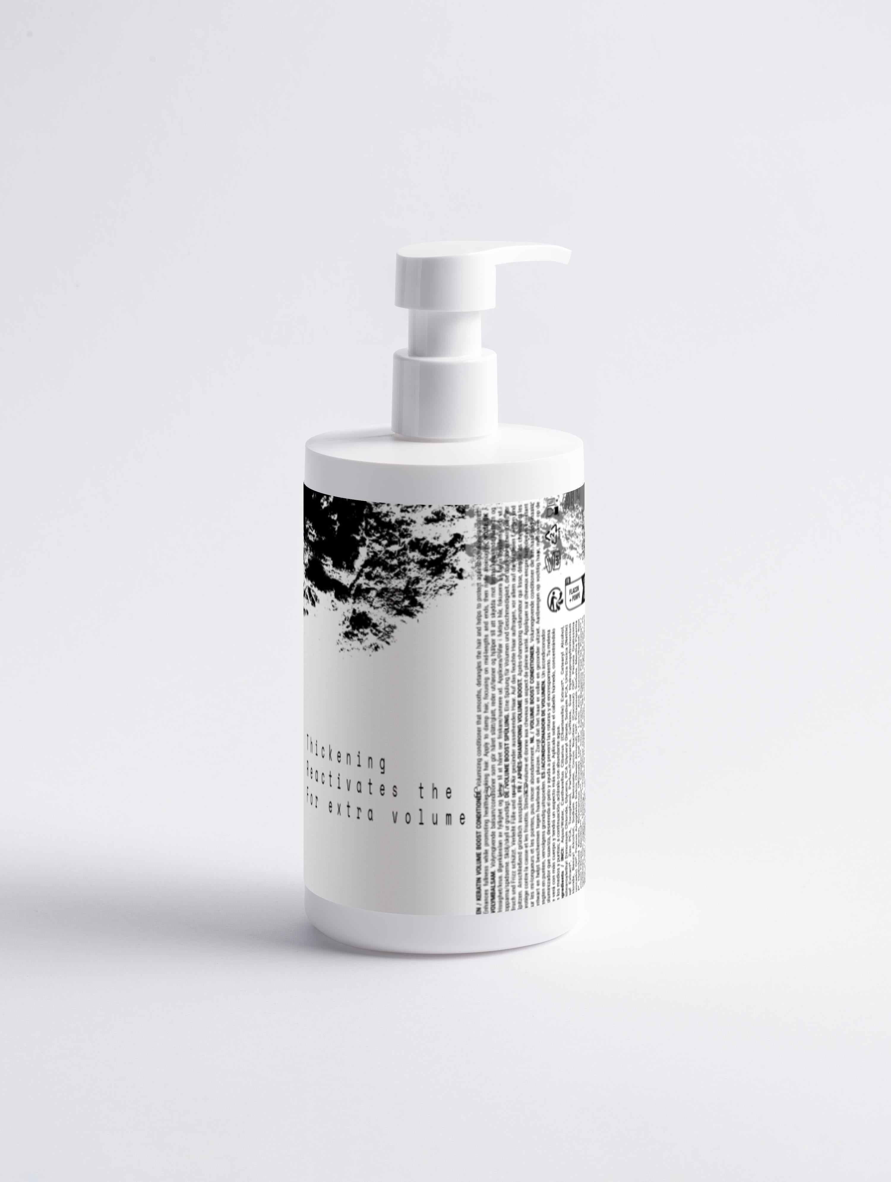 Keratin Volume Boost Conditioner - side view