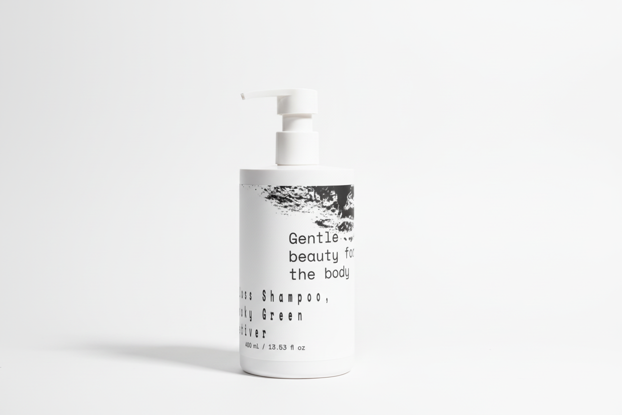 Pudele pagriezta — brends pilnībā redzams